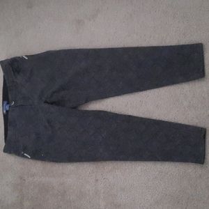 Democracy Women's Black Grey Jean's Size 16W